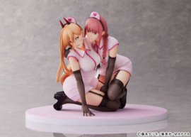 Chainsaw Man 1/7 PVC Figure Power & Makima Nurse Ver. 14 cm