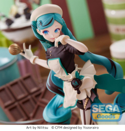 Hatsune Miku Series Luminasta PVC Figure Hatsune Miku - Bitter Patissier (re-run) 21 cm