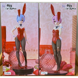 Re: Zero - Starting Life in Another World BiCute Bunnies PVC Figure Rem & Ram Red Color ver. 29 cm (SET!)