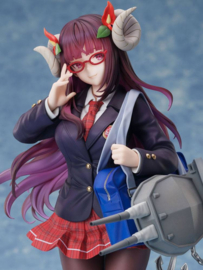 Azur Lane 1/7 PVC Figure Suruga Straightfaced Model Student Ver. 25 cm