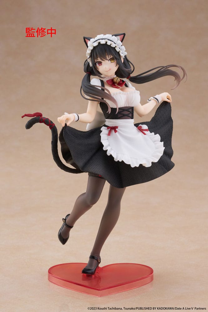 Date A Live V Coreful PVC Figure Kurumi Tokisaki Cat Ear Maid Ver. 18 cm - PRE-ORDER