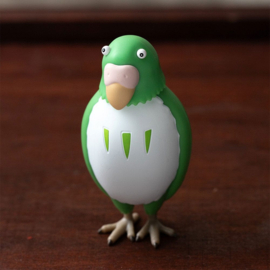 The Boy and the Heron Bobble-Head Green Parakeet 7 cm - PRE-ORDER