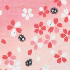 Studio Ghibli My Neighbor Totoro Imabari Towel Falling Cherry Blossoms 34x80 cm