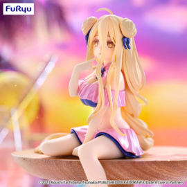 Date A Live V Noodle Stopper PVC Figure Mukuro Hoshimiya Swimsuit Pastel Pink Color Ver. 13 cm - PRE-ORDER