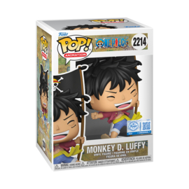 One Piece Funko Pop Luffy With Flag #2214 - PRE-ORDER