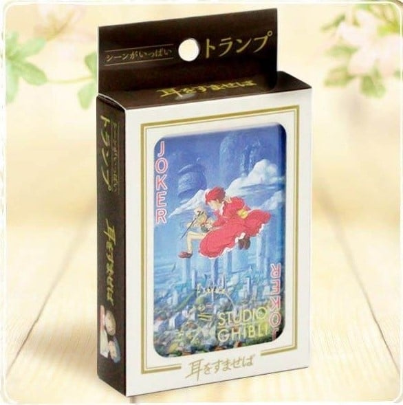Studio Ghibli Whisper Of The Heart Playing Cards