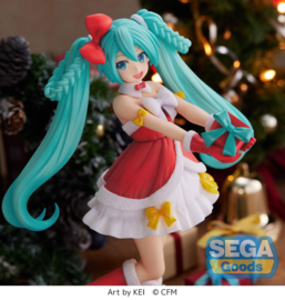 Hatsune Miku Series SPM PVC Figure Hatsune Miku Christmas 2022 Ver. 21 cm