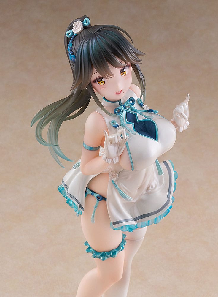 Avian Romance Pink Label 5 1/6 PVC Figure Ponytail Girl: Qipao 29 cm - PRE-ORDER