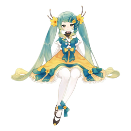 Hatsune Miku Noodle Stopper PVC Figure Hatsune Miku 2025 Chinese New Year Ver. 14 cm - PRE-ORDER