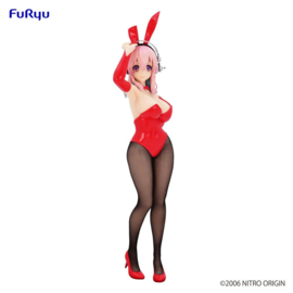 Super Sonico BiCute Bunnies PVC Figure Super Sonico Red Ver. 28 cm