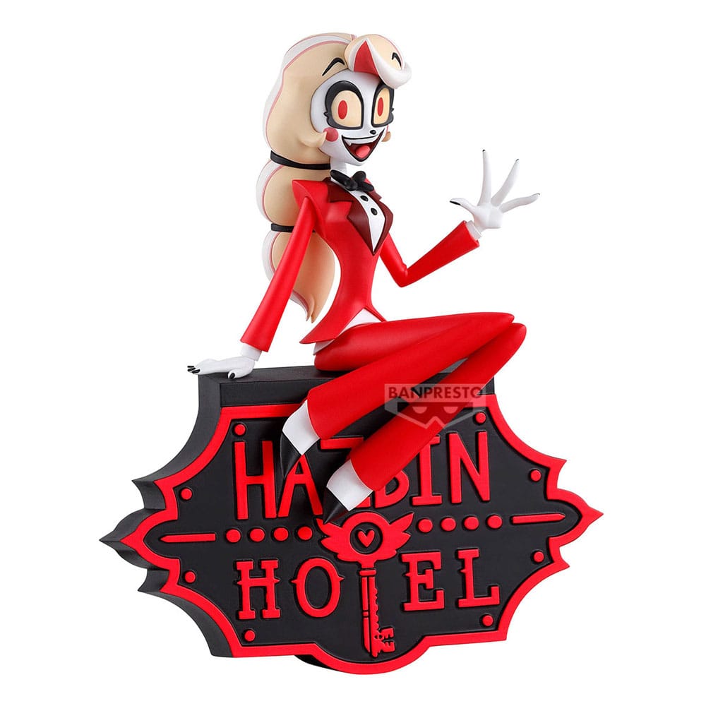 Hazbin Hotel Monitor Top Figure PVC Figure Charlie Morningstar (Ver. A) 14 cm