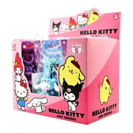 Sanrio Animal Series Keychain with Hand Strap Hello Kitty and Friends