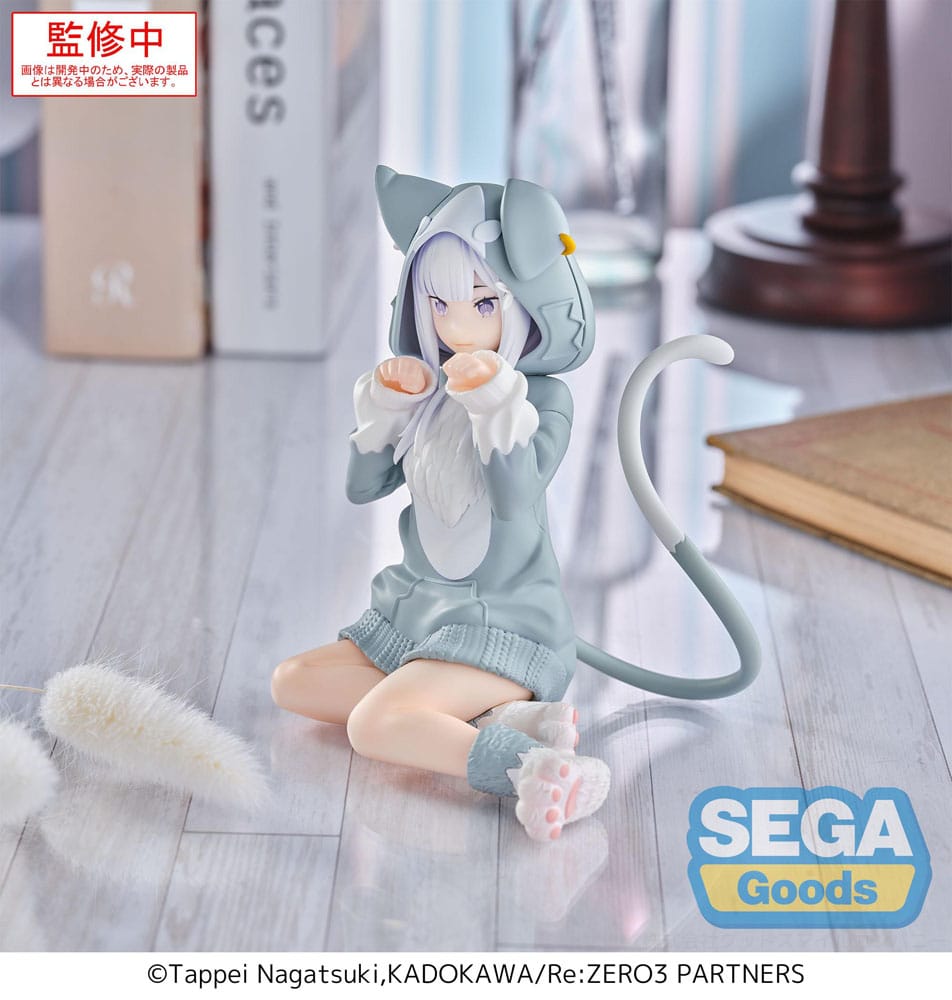 Re:Zero Starting Life in Another World Yumemirize PVC Figure Emilia Mofumofu Pack 11 cm - PRE-ORDER