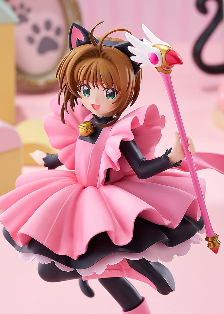 Cardcaptor Sakura Pop Up Parade PVC Figure Sakura Kinomoto: Black Cat Costume Ver. L Size 22 cm - PRE-ORDER