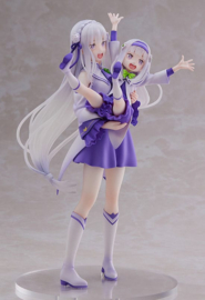 Re: Zero - Starting Life in Another World 1/7 PVC Figure Emilia & Childhood Emilia 24 cm