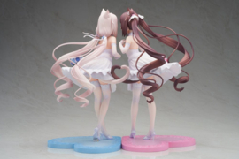 Nekopara 1/7 PVC Figure Nekopara Chocola & Vanilla Dream of Eden Ver. 23 cm
