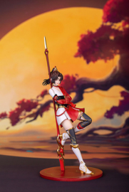 King of Glory Gift + 1/10 PVC Figure Yunying: Heart of a Prairie Fire Ver. 23 cm
