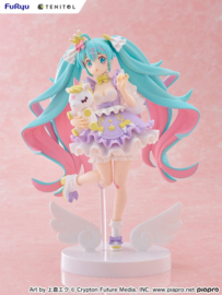 Hatsune Miku Tenitol PVC Figure Hatsune Miku Yumekawa Princess Lavender Ver. 21 cm - PRE-ORDER