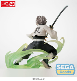 Demon Slayer Xross Link Anime PVC Figure Sanemi Shinazugawa Hashira Training Arc 12 cm