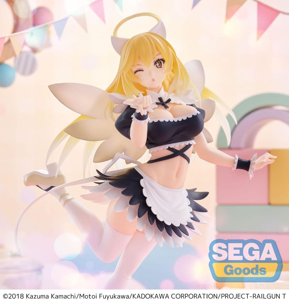A Certain Scientific Railgun T Luminasta PVC Figure Misaki Shokuhou Fallen Angel Maid 20 cm - PRE-ORDER