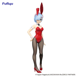 Re: Zero - Starting Life in Another World BiCute Bunnies PVC Figure Rem Red Color ver. 29 cm