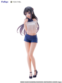 Rascal Does Not Dream of Bunny Girl Senpai Tenitol PVC Figure Mai Sakurajima 31 cm - PRE-ORDER