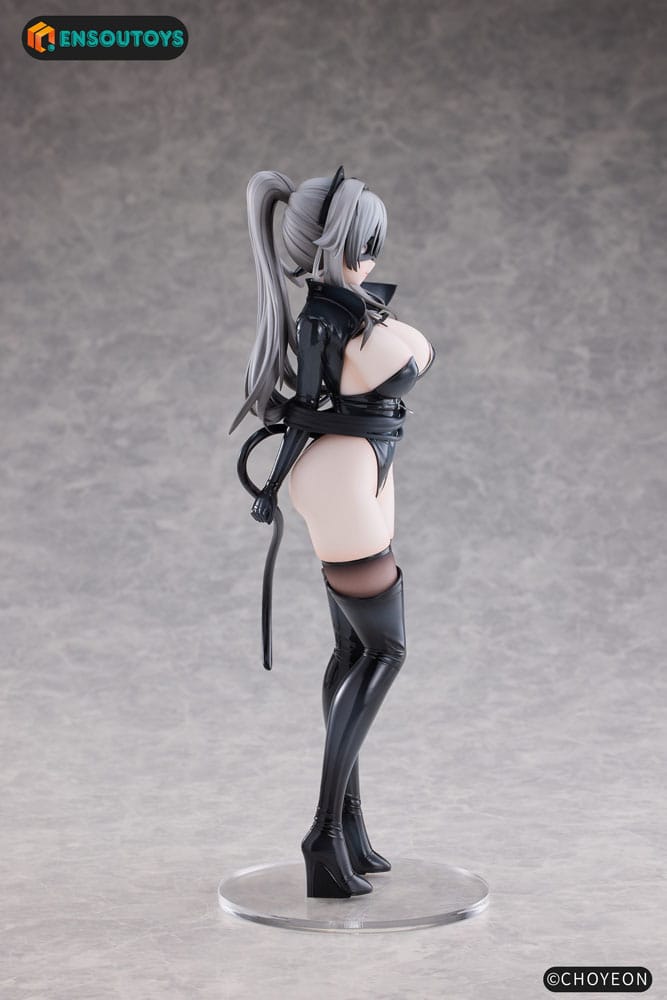 K Pring Original Character 1/6 PVC Figure Cat Woman Happy-chan Different Color Edition 27 cm - PRE-ORDER