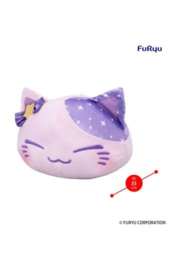 Nemuneko Cat Big Plush Figure Purple 35 cm - PRE-ORDER
