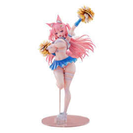Original Character 1/5 PVC Figure Kemomimi Cheer Girl illustration by Yatanuki Kei DX Version 35 cm - PRE-ORDER