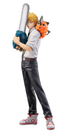 Chainsaw Man S-Fire PVC Figure 1/7 Denji & Pochita 24 cm - PRE-ORDER