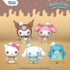 Sanrio Hello Kitty And Friends Funko Pop Ice Cream SET!