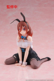 The Quintessential Quintuplets 3 Desktop Cute PVC Figure Miku Nakano (Bunny Ver.) 13 cm - PRE-ORDER
