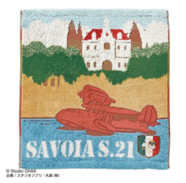 Studio Ghibli Porco Rosso Mini Towel Savoia S.21 34 x 36 cm