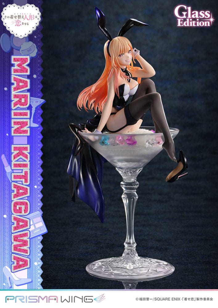 My Dress-Up Darling Prisma Wing 1/7 PVC Figure Marin Kitagawa Glass Edition 29 cm - PRE-ORDER