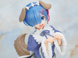 Re: Zero - Starting Life in Another World PVC Figure Rem Memory Snow Puppy Ver. Renewal Edition