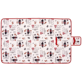 Studio Ghibli Kiki's Delivery Service Picnic Rug Wild flowers