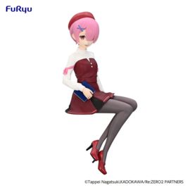 Re:Zero Starting Life in Another World Noodle Stopper PVC Figure Ram Book Girl Ver. 14 cm