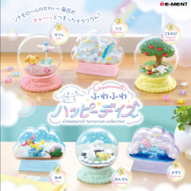 Sanrio Mini Figures Cinnamoroll Terrarium Collection Fluffy Happy Days (Re-Ment) Blind Box