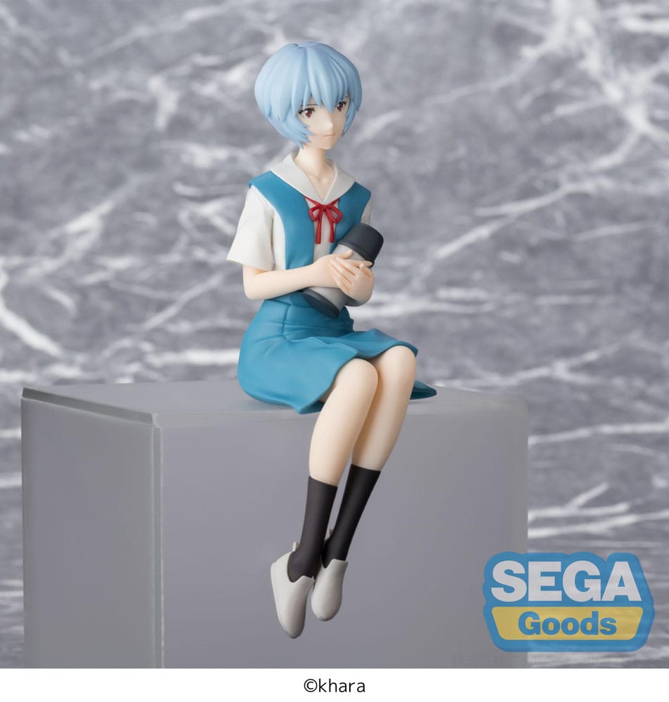 Rebuild of Evangelion PM Perching PVC Figure Rei Ayanami Evangelion New Theatrical Edition 14 cm - PRE-ORDER