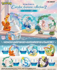 Pokemon Mini Figures Pokemon Circular Diorama Collection Vol. 2 (Re-Ment) Blind Box