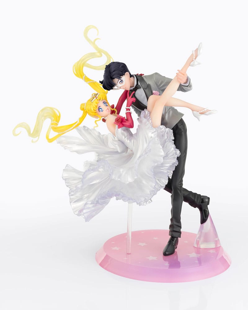 Sailor Moon FiguartsZERO Chouette PVC Figure Usagi & Tuxedo Mask Moonlight Glow Edition 24 cm - PRE-ORDER