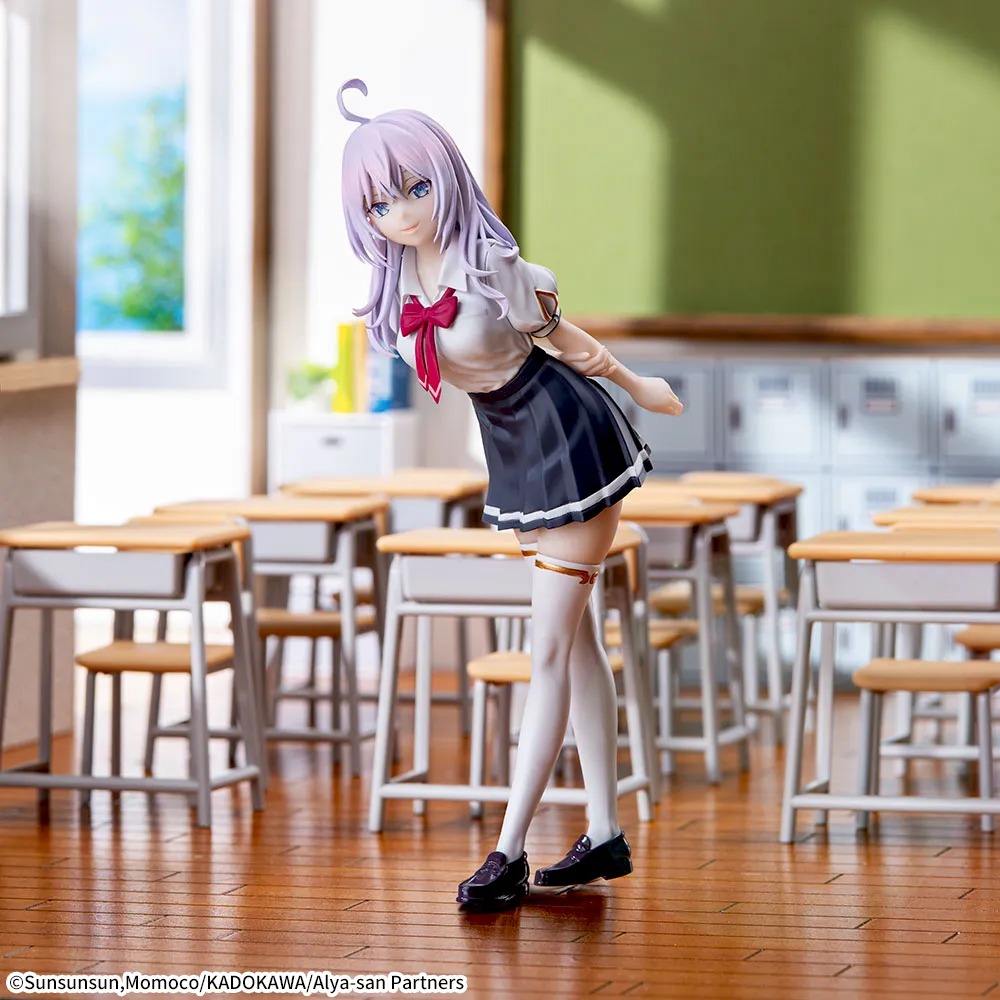 Alya Sometimes Hides Her Feelings in Russian Luminasta PVC Figure Alya Summer Uniform Ver. 17 cm