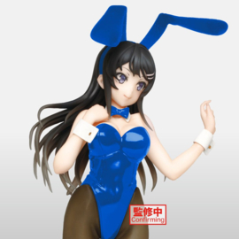 Rascal Does Not Dream of Bunny Girl Senpai Coreful PVC Figure Mai Sakurajima Bunny Blue Ver. 20 cm
