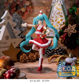 Hatsune Miku Luminasta PVC Figure Hatsune Miku Christmas 2023 20 cm