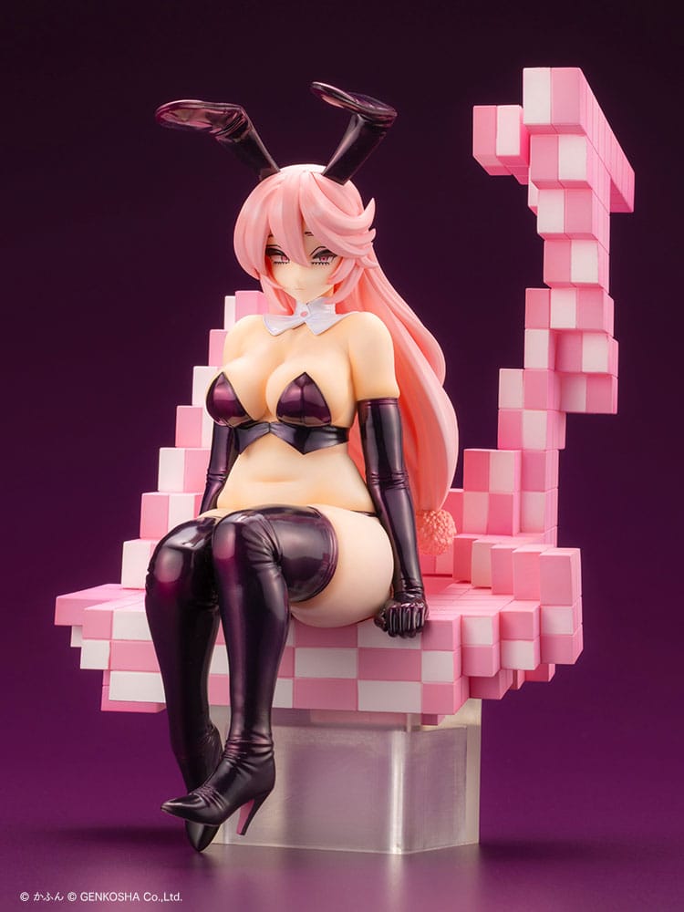 Original Character Trick Bunnies 1/7 PVC Figure Sitting Bunny Illustration by Kafun 24 cm - PRE-ORDER