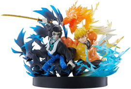 Demon Slayer: Kimetsu no Yaiba PVC Figure Zenitsu Agatsuma & Kaigaku 15 cm - PRE-ORDER