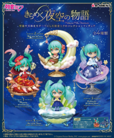 Hatsune Miku Mini Figures Miku Starrium Display (4) (Re-Ment) Blind Box