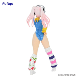 Super Sonico PVC Figure Super Sonico Concept Figure 80's/Another Color/Blue Ver. 18 cm