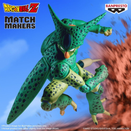 Dragon Ball Z Match Makers PVC Figure Cell (vs Android 16) 16 cm - PRE-ORDER