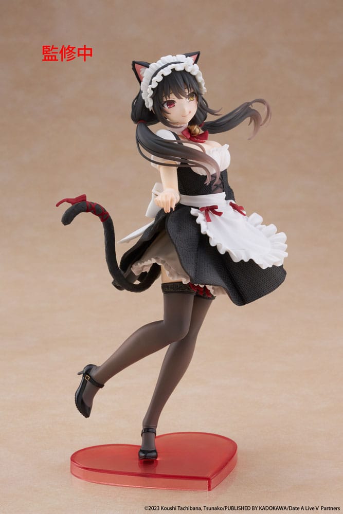 Date A Live V Coreful PVC Figure Kurumi Tokisaki Cat Ear Maid Ver. 18 cm - PRE-ORDER